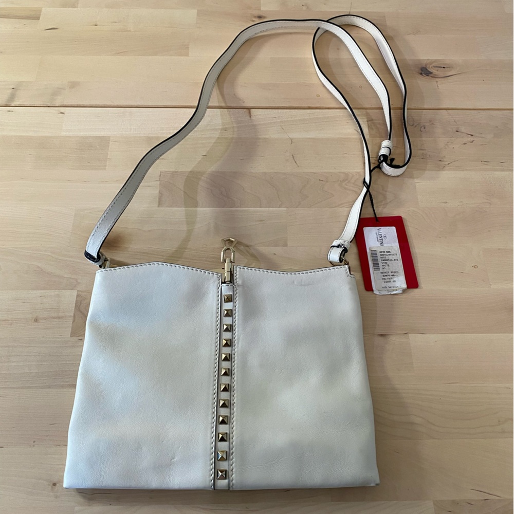 Valentino Garavani White Studded Purse NEW w/ TAGS